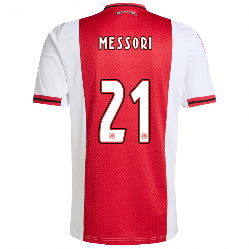 ילדים לוקה מסורי #21 אדום לבן ג'רזי ביתית 2025/26 חולצה קצרה