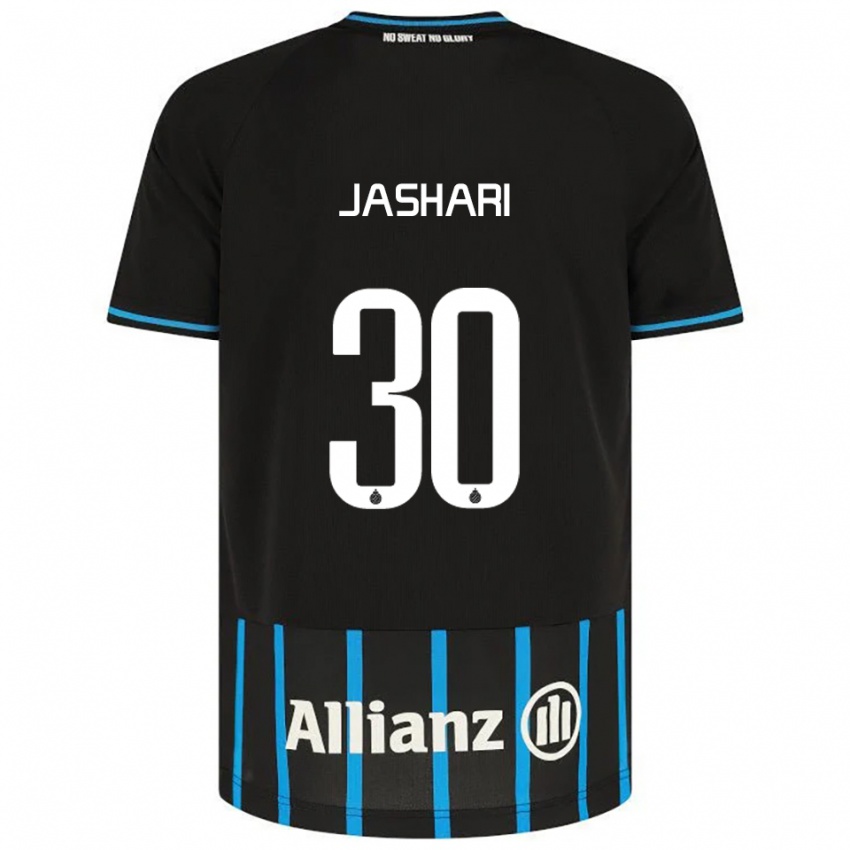 ילדים ארדון ישארי #30 שחור כחול ג'רזי ביתית 2025/26 חולצה קצרה