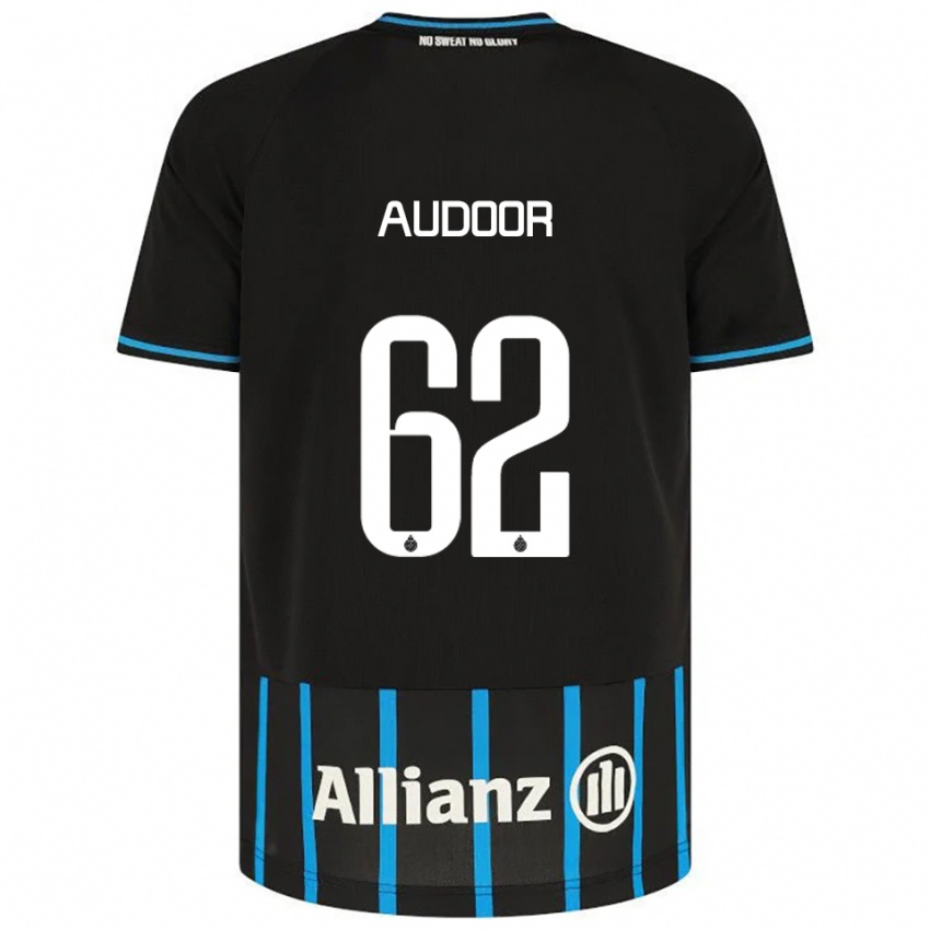 ילדים לינט אודור #62 שחור כחול ג'רזי ביתית 2025/26 חולצה קצרה