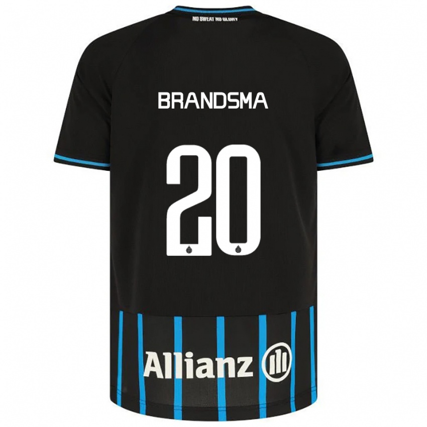 ילדים Ilke Brandsma #20 שחור כחול ג'רזי ביתית 2025/26 חולצה קצרה