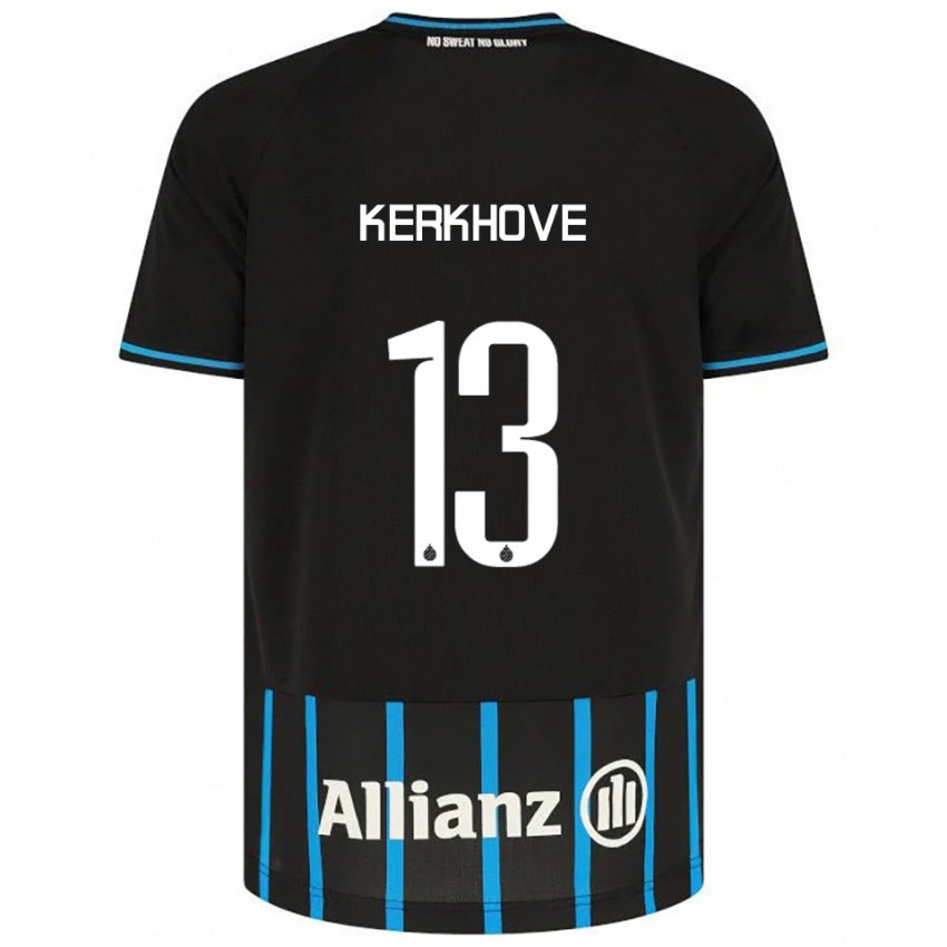 ילדים אנג'ל קרקהוב #13 שחור כחול ג'רזי ביתית 2025/26 חולצה קצרה