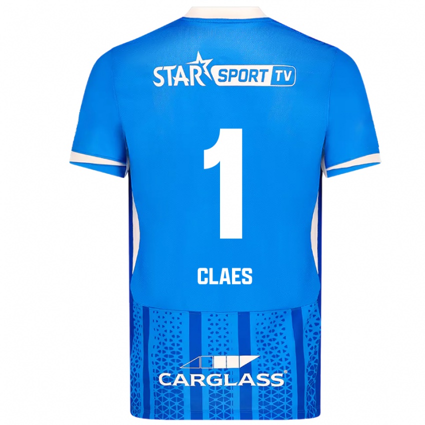 ילדים מירטה קלאס #1 כחול לבן ג'רזי ביתית 2025/26 חולצה קצרה