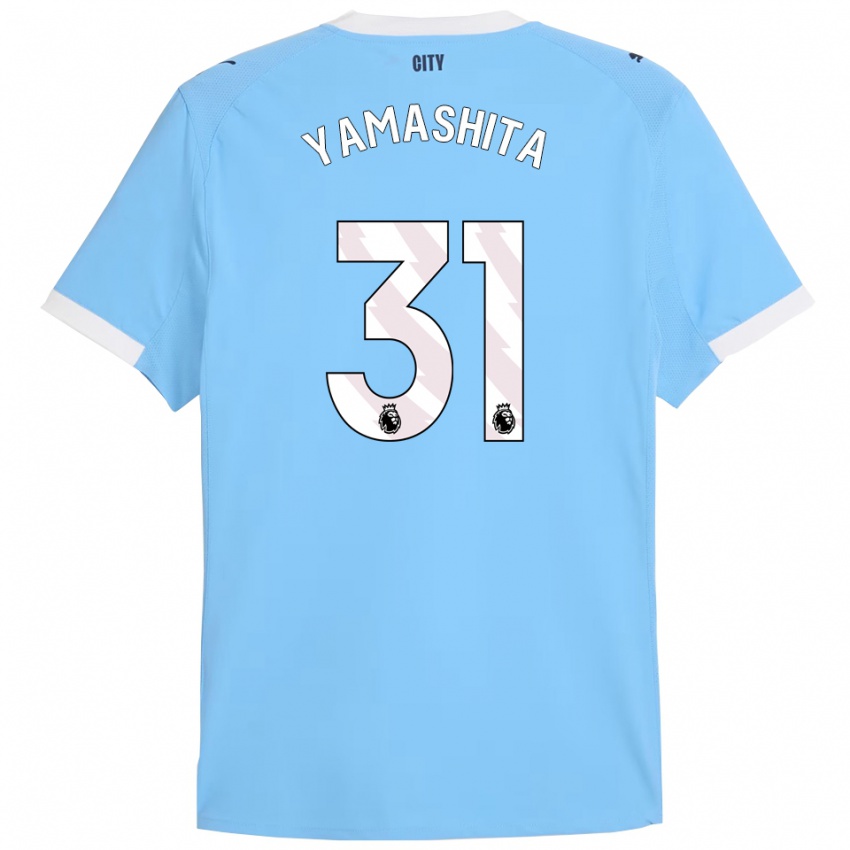 ילדים איאקה ימאשיטה #31 תכלת לבן ג'רזי ביתית 2025/26 חולצה קצרה