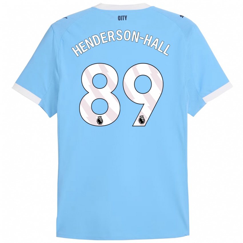 ילדים מת׳יו הנדרסון-האל #89 תכלת לבן ג'רזי ביתית 2025/26 חולצה קצרה