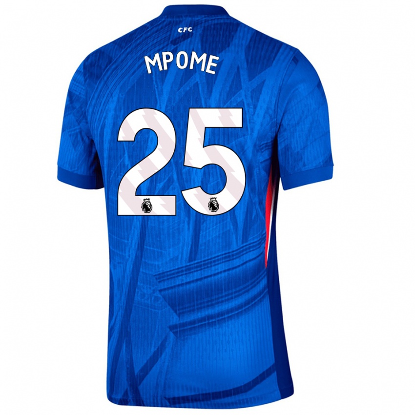 ילדים מיליס מפום #25 כחול לבן ג'רזי ביתית 2025/26 חולצה קצרה