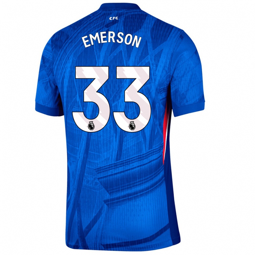 ילדים אמרסון #33 כחול לבן ג'רזי ביתית 2025/26 חולצה קצרה