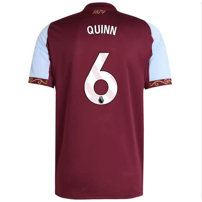 ילדים קיילן קווין #6 בורדו תכלת ג'רזי ביתית 2025/26 חולצה קצרה