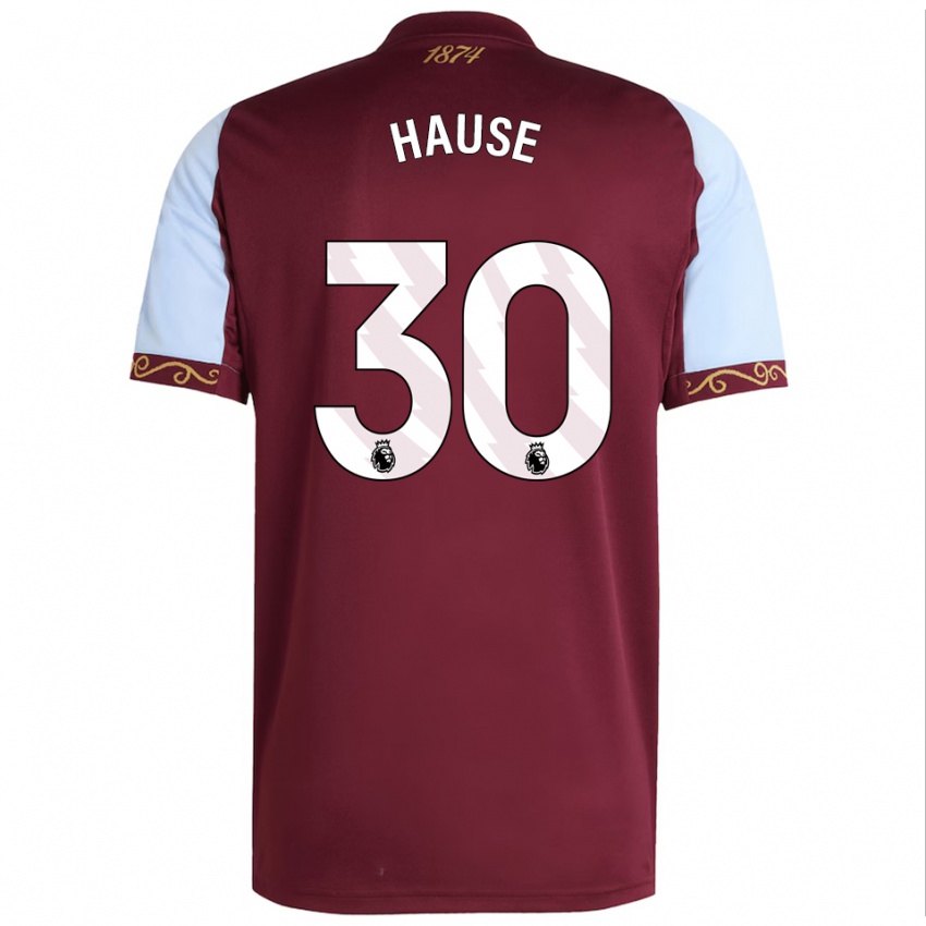 ילדים קורטני האוז #30 בורדו תכלת ג'רזי ביתית 2025/26 חולצה קצרה