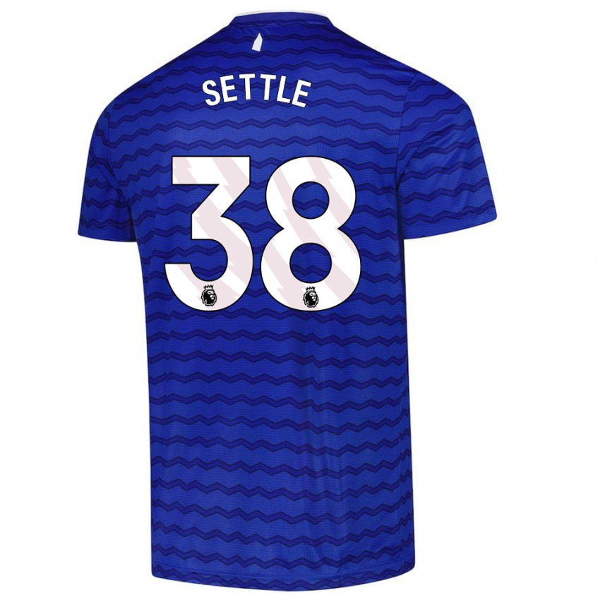 ילדים מייסי סטל #38 כחול נייבי ג'רזי ביתית 2025/26 חולצה קצרה