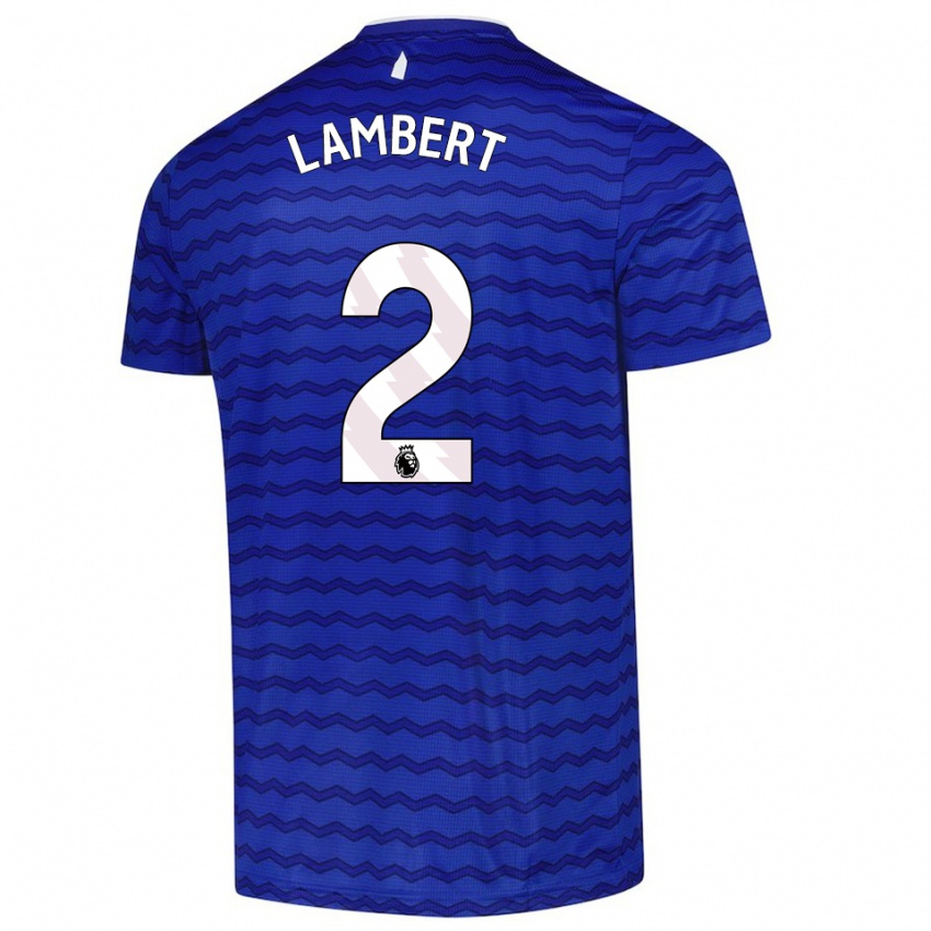 ילדים Rocco Lambert #2 כחול נייבי ג'רזי ביתית 2025/26 חולצה קצרה