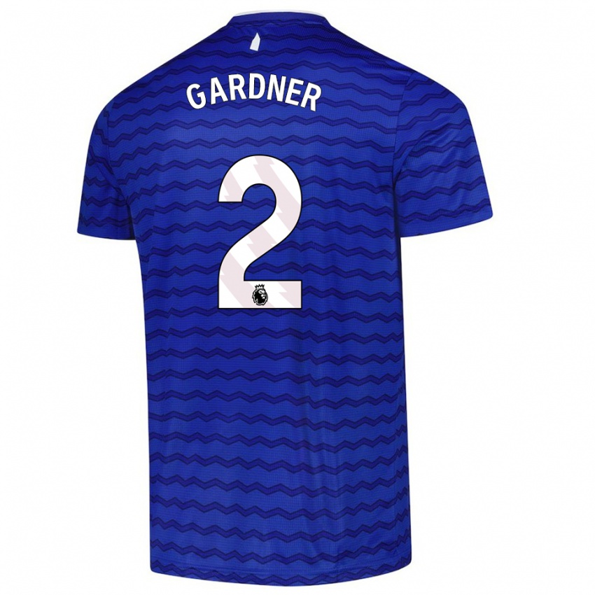 ילדים Luis Gardner #2 כחול נייבי ג'רזי ביתית 2025/26 חולצה קצרה