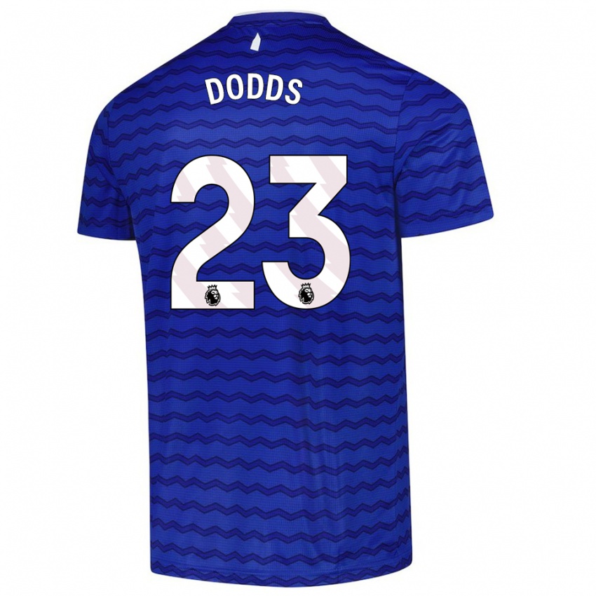 ילדים John Dodds #23 כחול נייבי ג'רזי ביתית 2025/26 חולצה קצרה