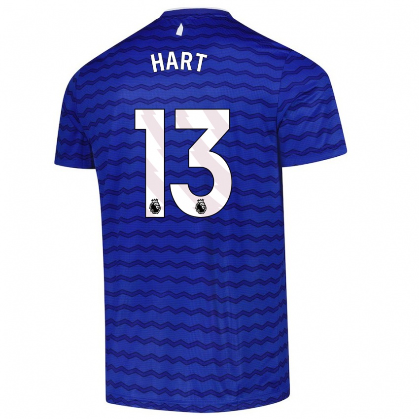 ילדים Libby Hart #13 כחול נייבי ג'רזי ביתית 2025/26 חולצה קצרה