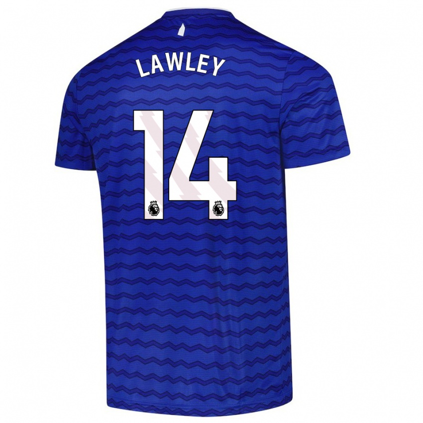 ילדים מליסה לאולי #14 כחול נייבי ג'רזי ביתית 2025/26 חולצה קצרה