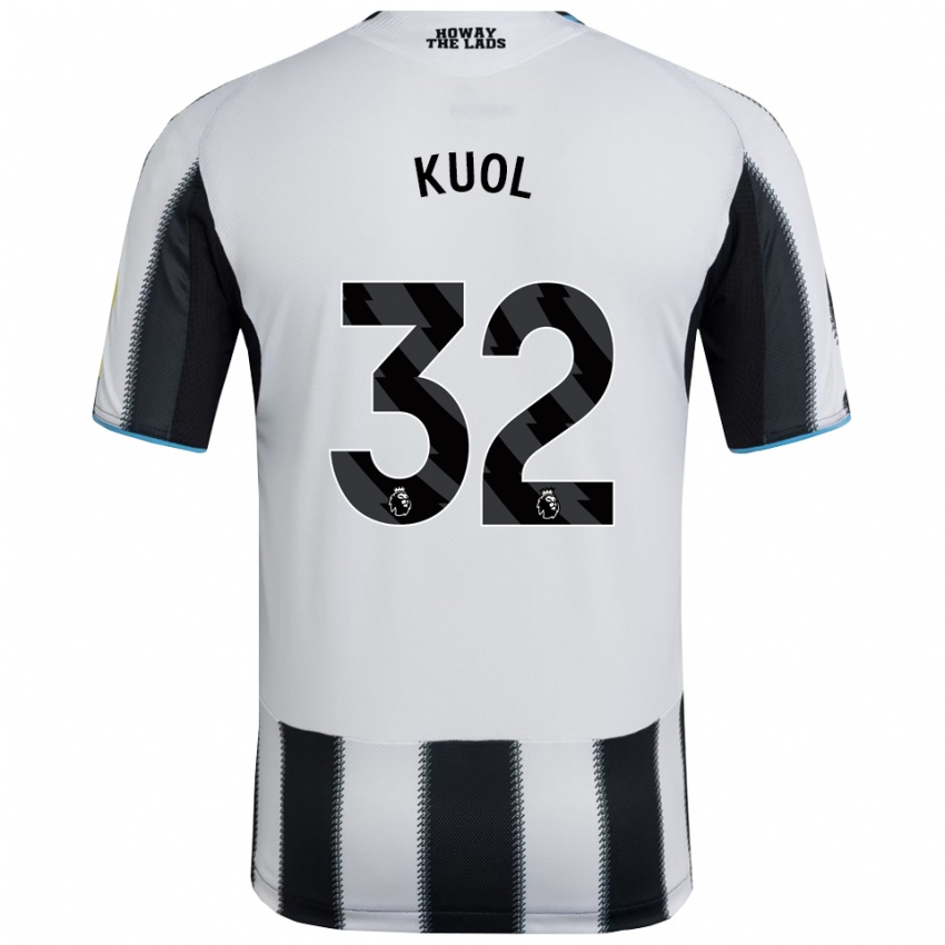 ילדים גראנג קואול #32 שחור לבן ג'רזי ביתית 2025/26 חולצה קצרה