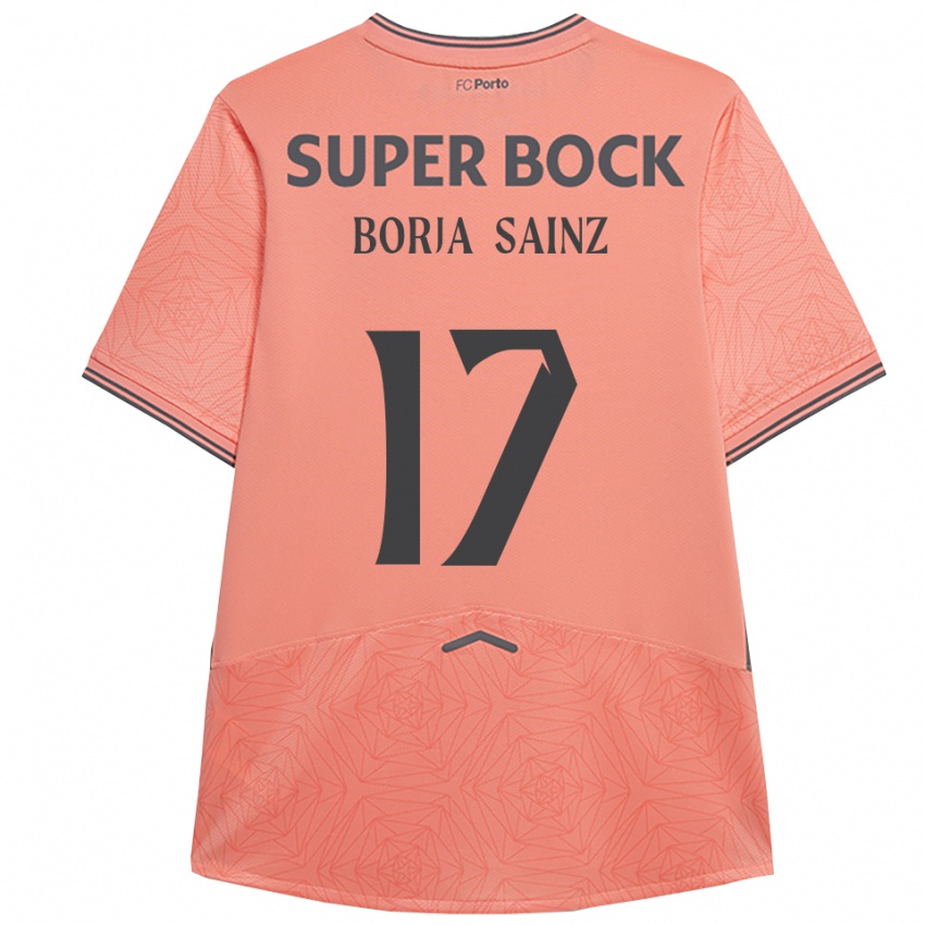 ילדים בורחה סאינס #17 ורוד נייבי הרחק ג'רזי 2025/26 חולצה קצרה