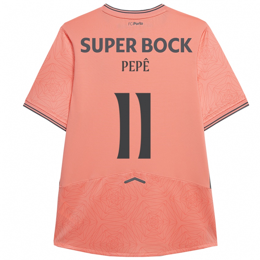 ילדים פפה #11 ורוד נייבי הרחק ג'רזי 2025/26 חולצה קצרה