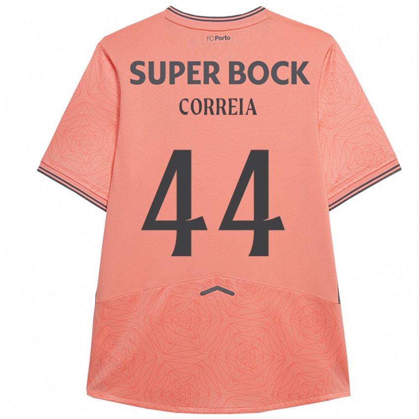 ילדים רומן קורייה #44 ורוד נייבי הרחק ג'רזי 2025/26 חולצה קצרה