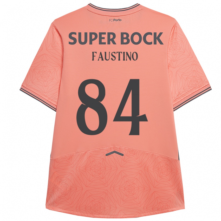 ילדים לוי סמואל ז'וליו פאוסטינו #84 ורוד נייבי הרחק ג'רזי 2025/26 חולצה קצרה