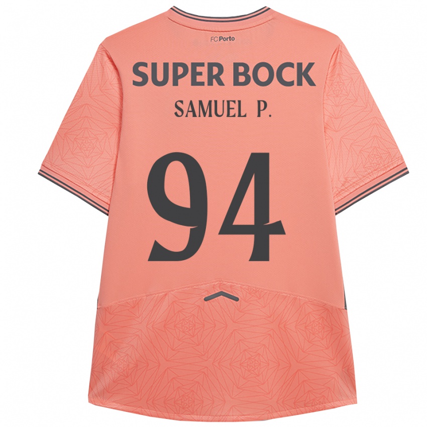 ילדים שמואל #94 ורוד נייבי הרחק ג'רזי 2025/26 חולצה קצרה