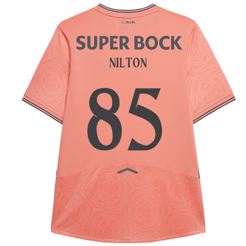 ילדים נילטון #85 ורוד נייבי הרחק ג'רזי 2025/26 חולצה קצרה