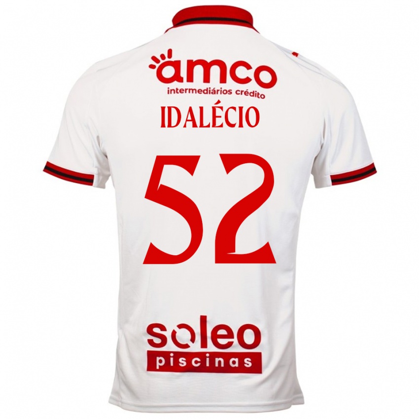 ילדים Idalécio #52 לבן אדום הרחק ג'רזי 2025/26 חולצה קצרה