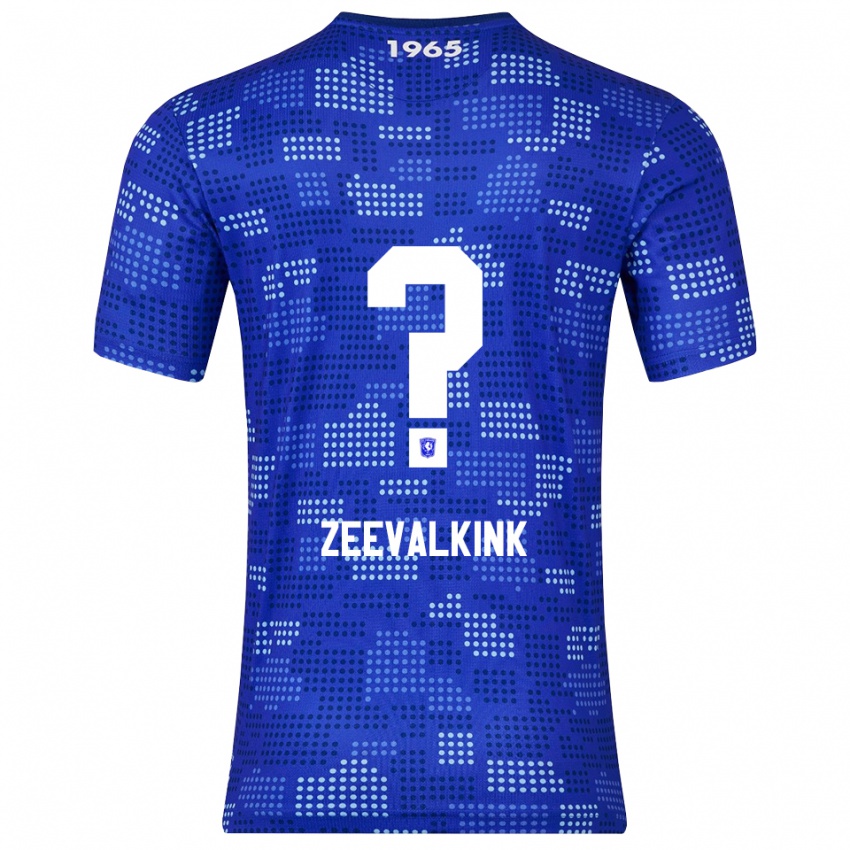 ילדים Leco Zeevalkink #0 כחול תכלת הרחק ג'רזי 2025/26 חולצה קצרה