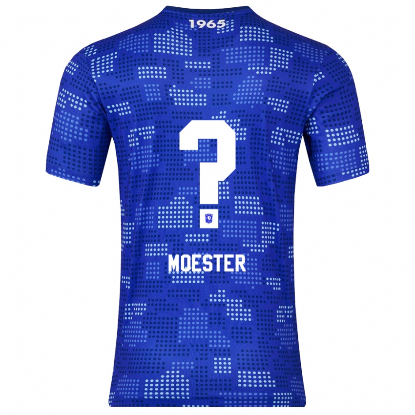 ילדים Ewout Moester #0 כחול תכלת הרחק ג'רזי 2025/26 חולצה קצרה
