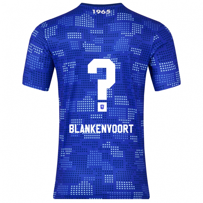 ילדים Rens Blankenvoort #0 כחול תכלת הרחק ג'רזי 2025/26 חולצה קצרה