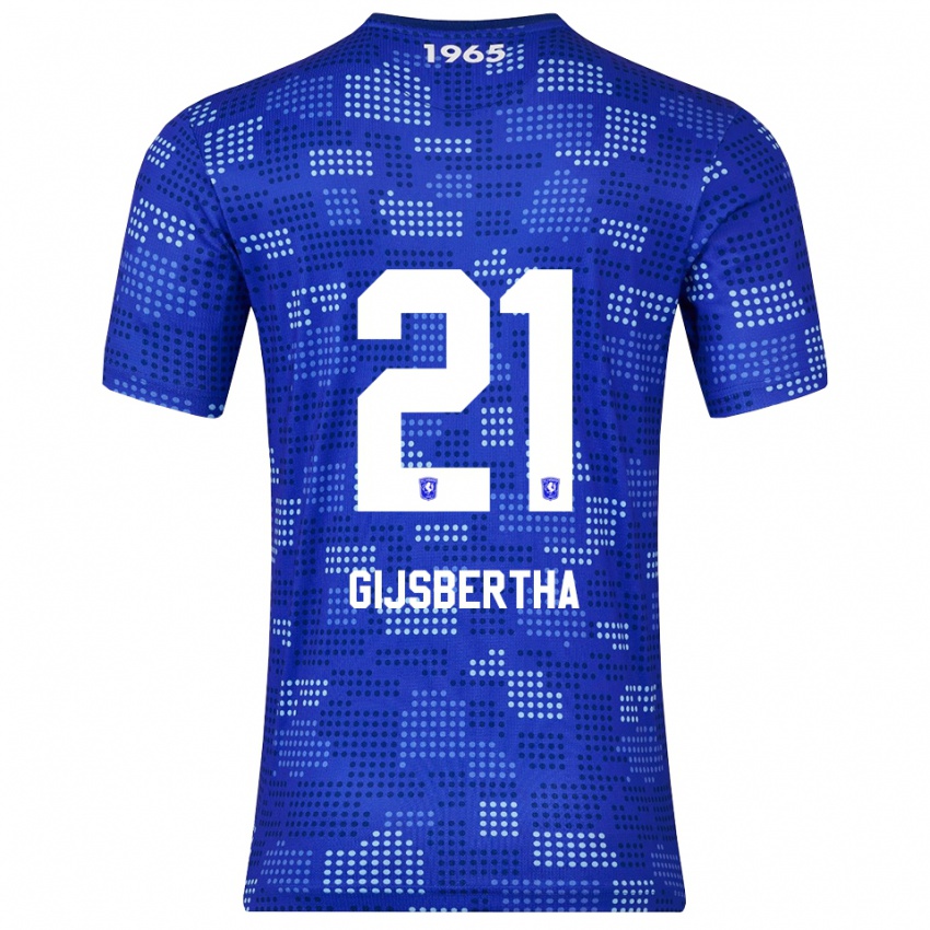 ילדים Tyrese Gijsbertha #21 כחול תכלת הרחק ג'רזי 2025/26 חולצה קצרה