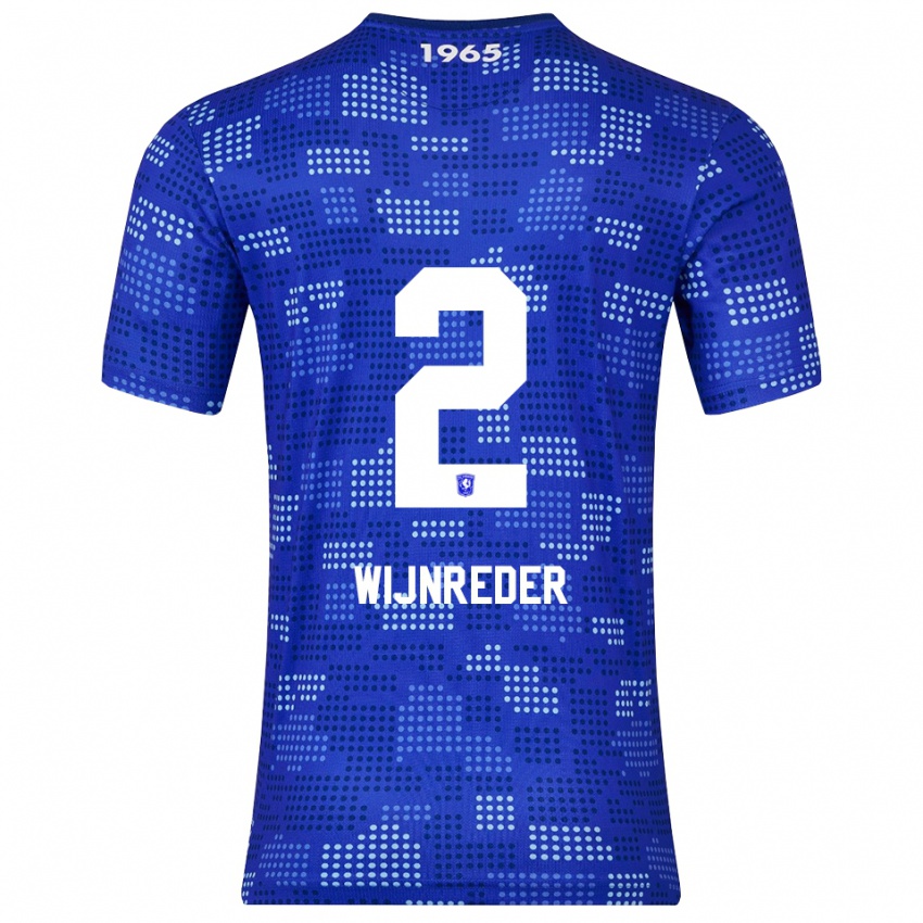 ילדים Jeppe Wijnreder #2 כחול תכלת הרחק ג'רזי 2025/26 חולצה קצרה