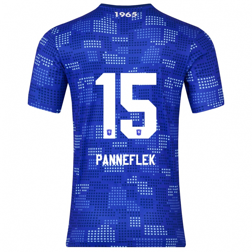 ילדים Owen Panneflek #15 כחול תכלת הרחק ג'רזי 2025/26 חולצה קצרה