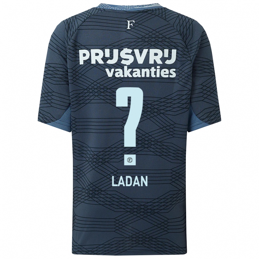 ילדים דלאנו לדאן #0 שחור אפור הרחק ג'רזי 2025/26 חולצה קצרה