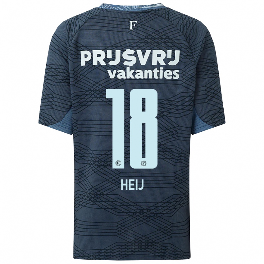 ילדים לוסי היי #18 שחור אפור הרחק ג'רזי 2025/26 חולצה קצרה