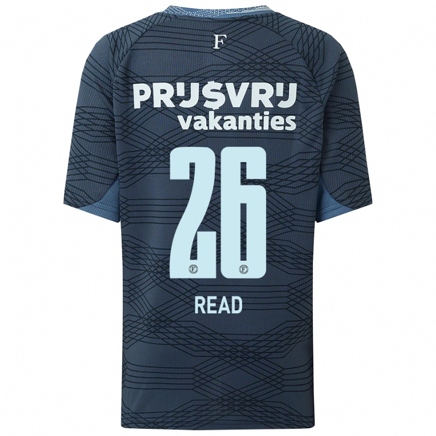 ילדים Givairo Read #26 שחור אפור הרחק ג'רזי 2025/26 חולצה קצרה