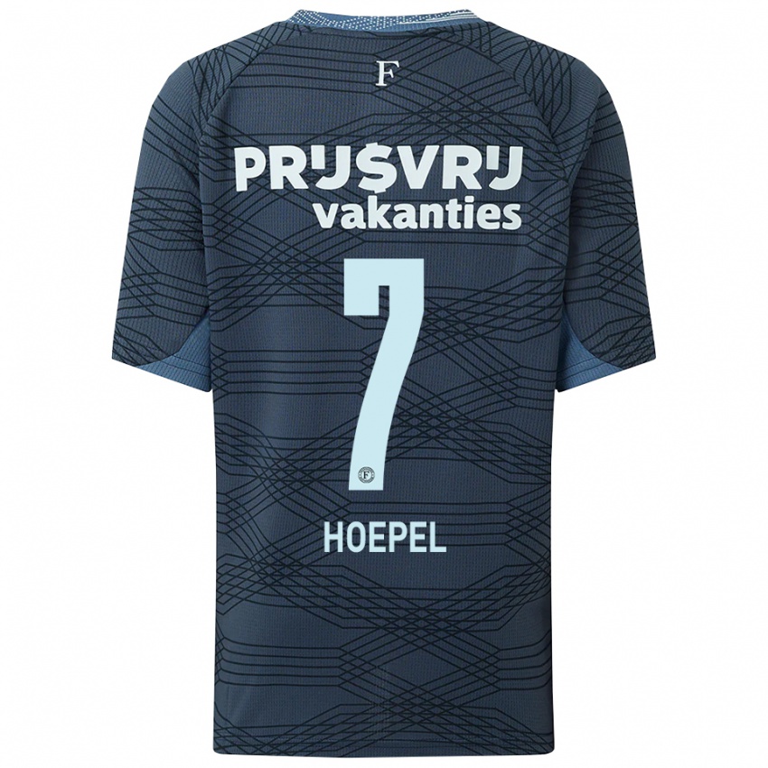 ילדים Jerayson Hoepel #7 שחור אפור הרחק ג'רזי 2025/26 חולצה קצרה