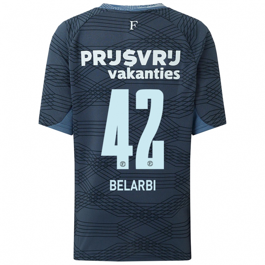 ילדים עבדל באלערבי #42 שחור אפור הרחק ג'רזי 2025/26 חולצה קצרה