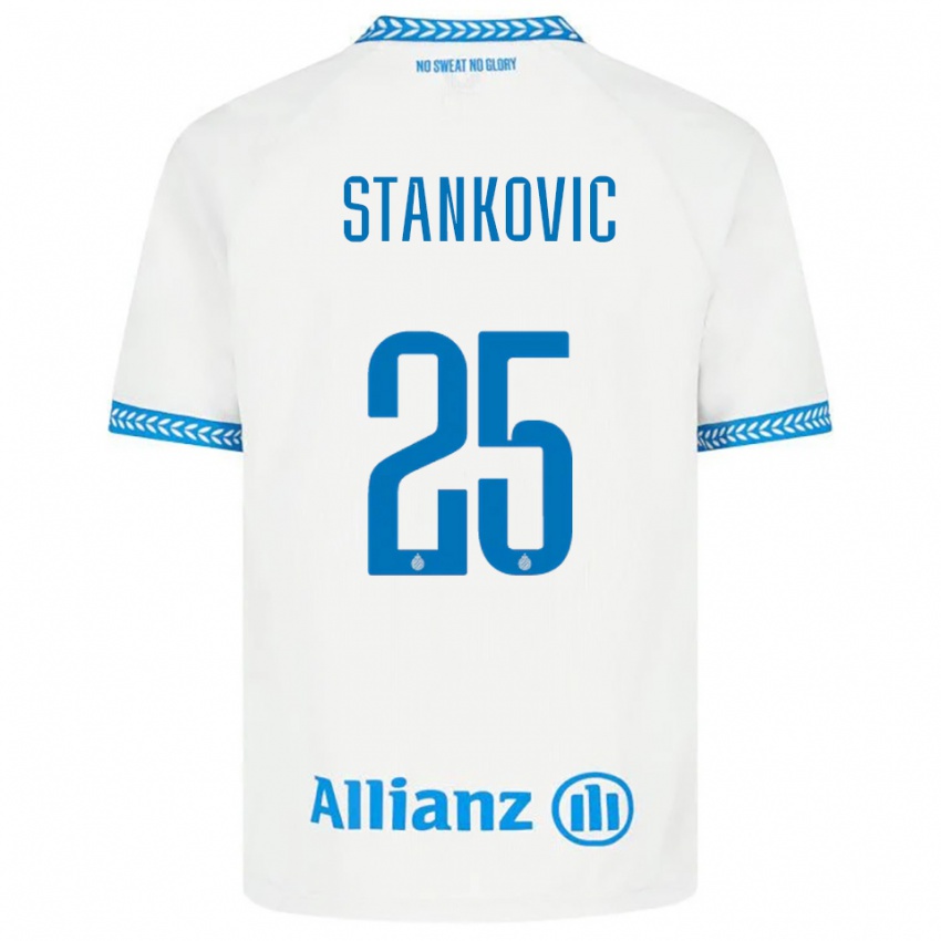 ילדים אלכסנדר סטנקוביץ׳ #25 כחול לבן הרחק ג'רזי 2025/26 חולצה קצרה