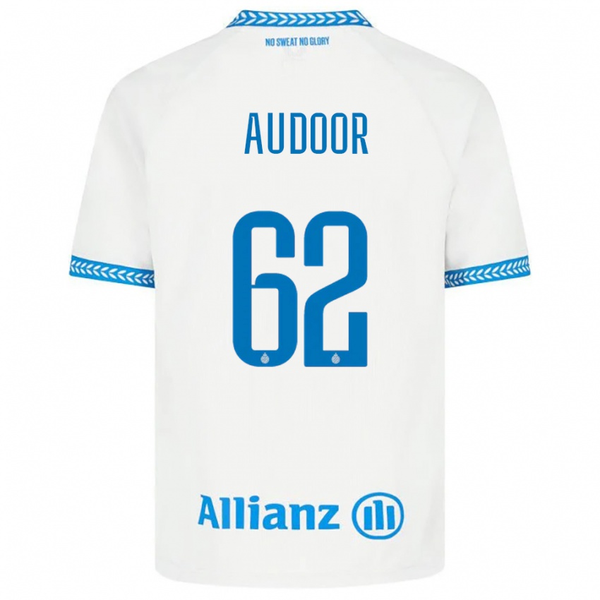 ילדים לינט אודור #62 כחול לבן הרחק ג'רזי 2025/26 חולצה קצרה