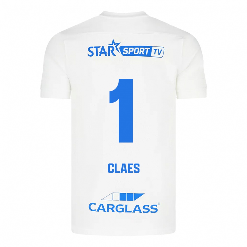 ילדים מירטה קלאס #1 לבן כחול הרחק ג'רזי 2025/26 חולצה קצרה