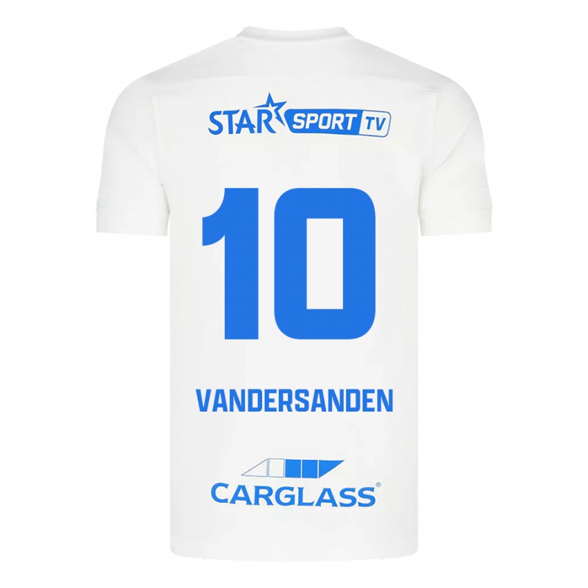 ילדים סיין ואנדרסאנדן #10 לבן כחול הרחק ג'רזי 2025/26 חולצה קצרה