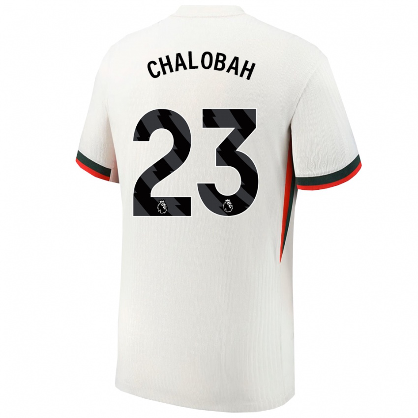 ילדים טרבו צ׳אלובה #23 לבן ירוק הרחק ג'רזי 2025/26 חולצה קצרה