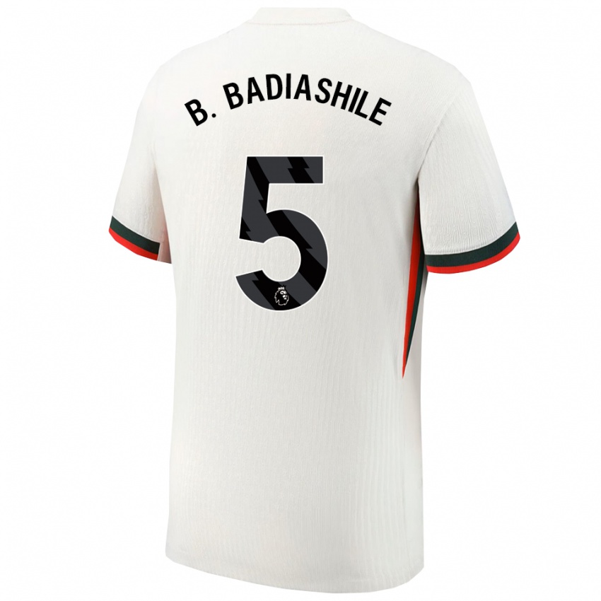 ילדים בנואה בדיאשיל #5 לבן ירוק הרחק ג'רזי 2025/26 חולצה קצרה