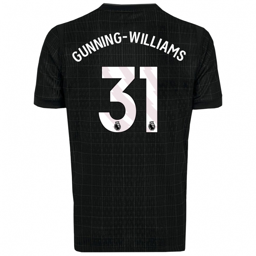 ילדים לנה גאנינג-וויליאמס #31 שחור אפור הרחק ג'רזי 2025/26 חולצה קצרה