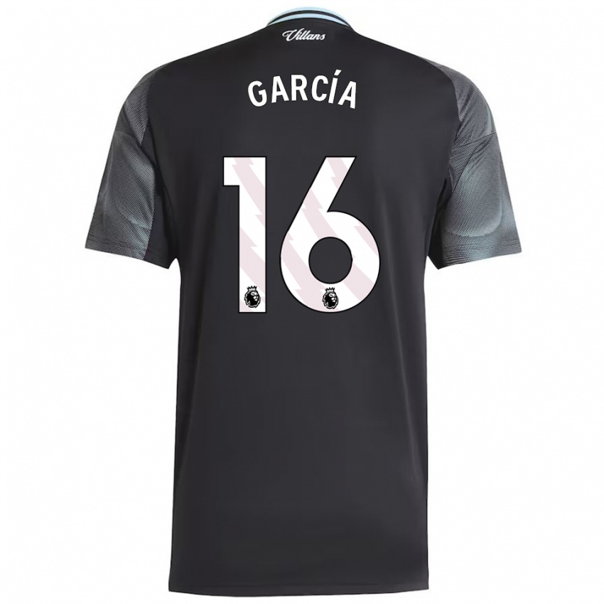 ילדים Andrés García #16 שחור תכלת הרחק ג'רזי 2025/26 חולצה קצרה