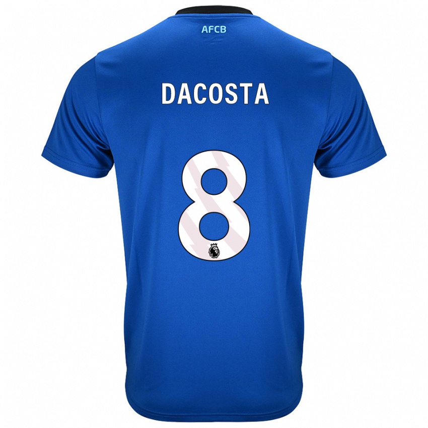 ילדים מלקום דקוסטה גונסאלס #8 כחול שחור הרחק ג'רזי 2025/26 חולצה קצרה