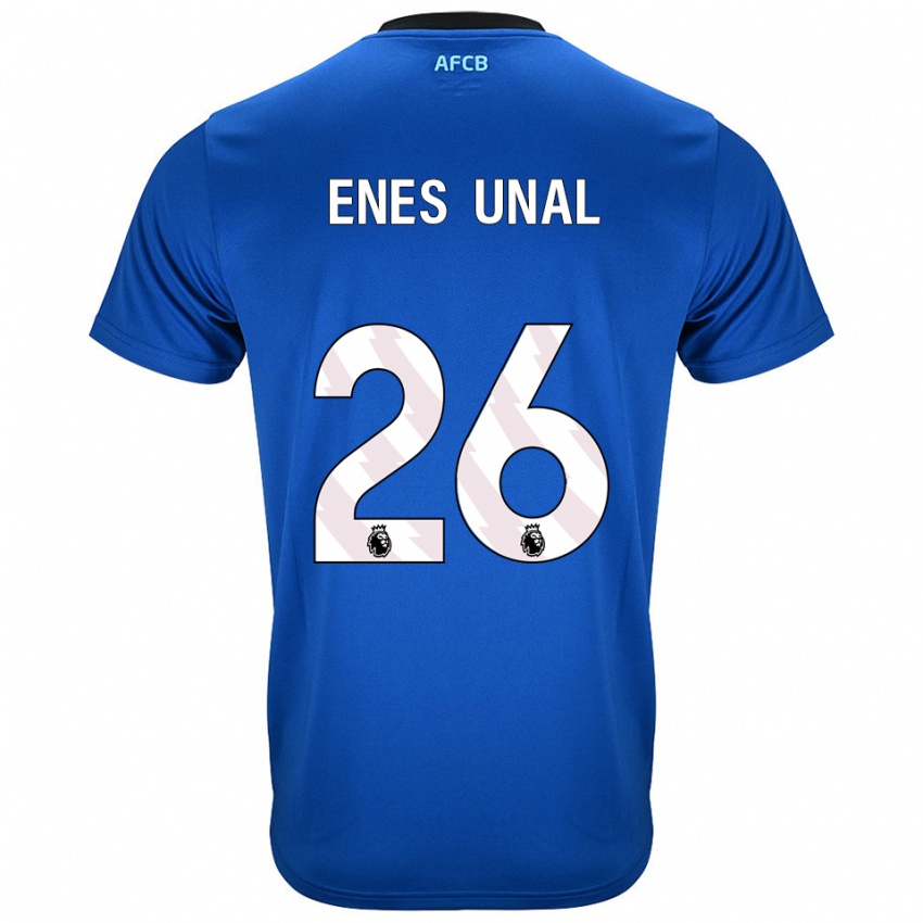 ילדים אנס אונאל #26 כחול שחור הרחק ג'רזי 2025/26 חולצה קצרה