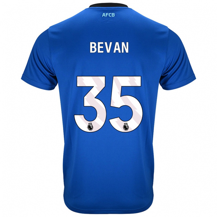 ילדים אוון בוואן #35 כחול שחור הרחק ג'רזי 2025/26 חולצה קצרה