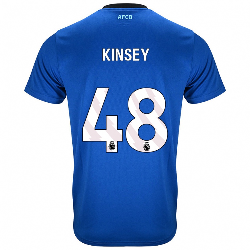 ילדים מקסוול קינזי-וולינגס #48 כחול שחור הרחק ג'רזי 2025/26 חולצה קצרה