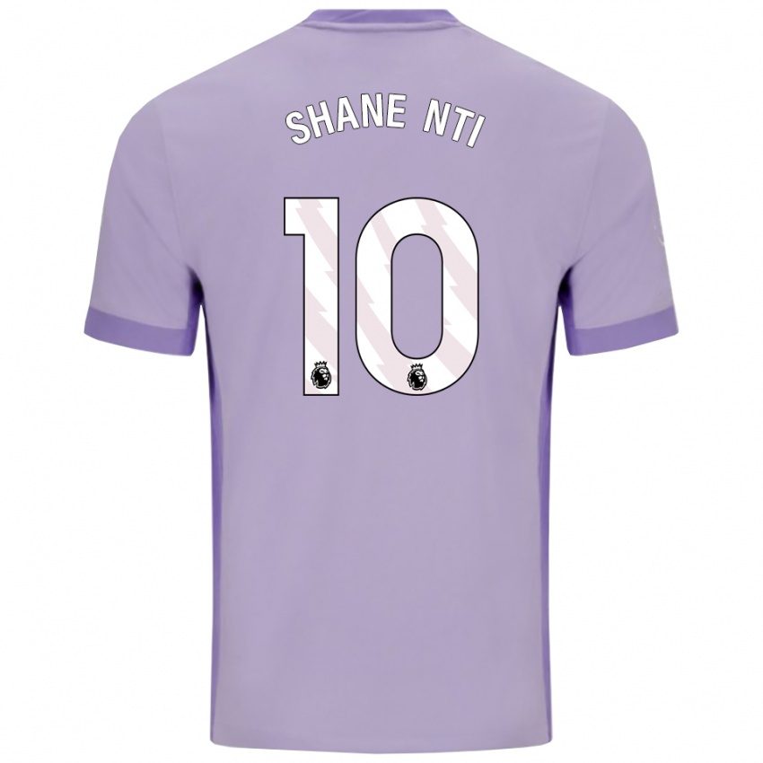 ילדים שאן נט #10 טארו סגול לבן הרחק ג'רזי 2025/26 חולצה קצרה